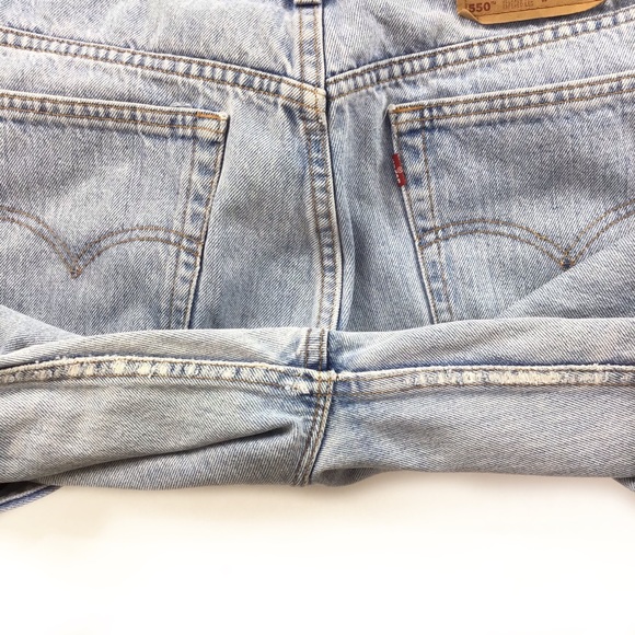 Rare vintage USA 550 Levis Tapered Carrot 20 jeans - Picture 9 of 10